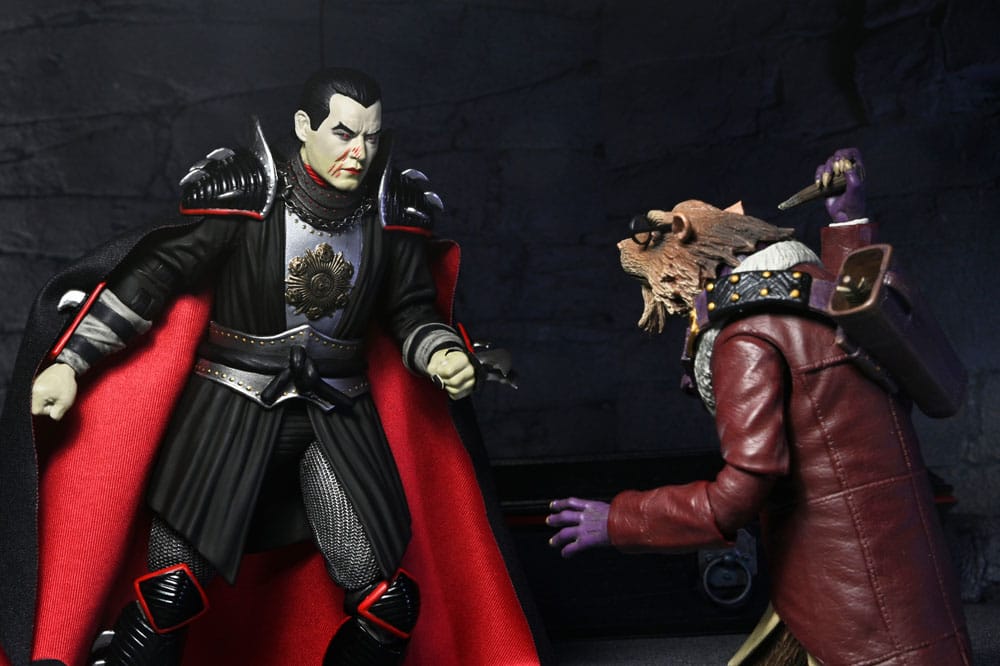 Teenage Mutant Ninja Turtles x Universal Monsters Action Figure Shredder as Dracula Classic Colors 18 cm - MangaShop.ro