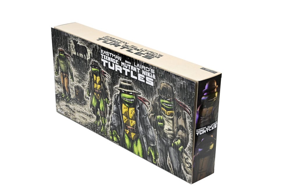 Teenage Mutant Ninja Turtles Action Figure 4 Pack Gangster Turtles 18 cm - MangaShop.ro