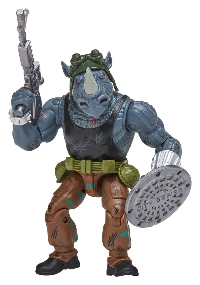 Teenage Mutant Ninja Turtles: Remastered Action Figures Raphael vs. Rocksteady - MangaShop.ro