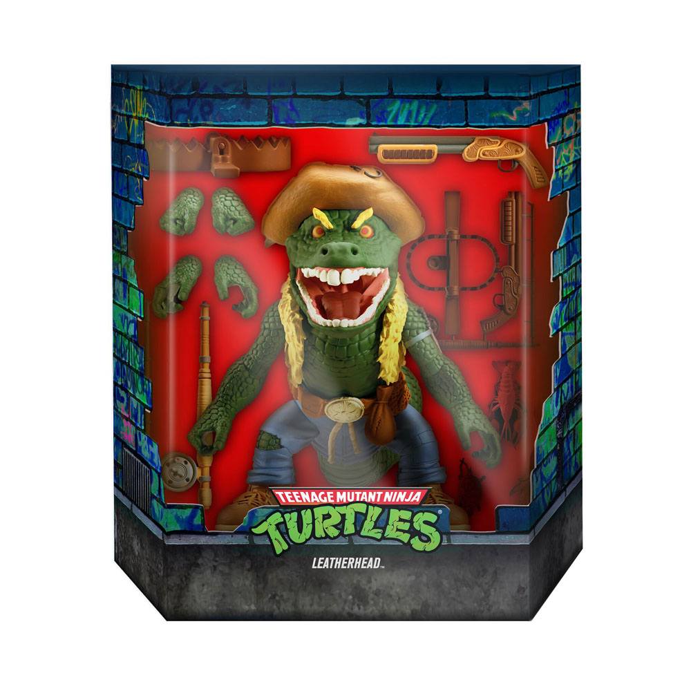 Teenage Mutant Ninja Turtles Ultimates Action Figure Leatherhead 18 cm - MangaShop.ro