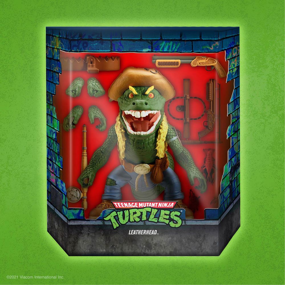 Teenage Mutant Ninja Turtles Ultimates Action Figure Leatherhead 18 cm - MangaShop.ro