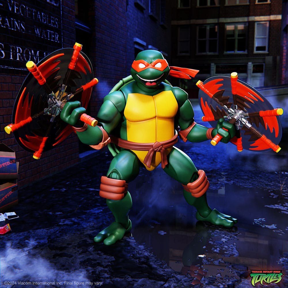 Teenage Mutant Ninja Turtles Ultimates Action Figure Wave 12 Michelangelo 18 cm - MangaShop.ro