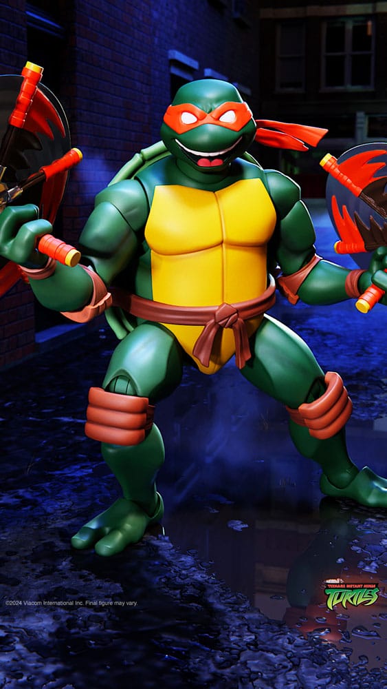 Teenage Mutant Ninja Turtles Ultimates Action Figure Wave 12 Michelangelo 18 cm - MangaShop.ro
