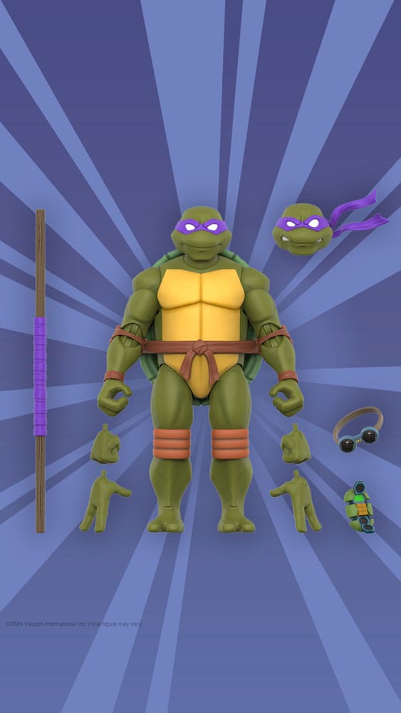 Teenage Mutant Ninja Turtles Ultimates Action Figure Wave 12 Donatello 18 cm - MangaShop.ro