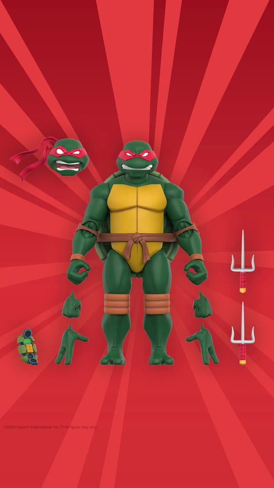Teenage Mutant Ninja Turtles Ultimates Action Figure Wave 12 Raphael 18 cm - MangaShop.ro