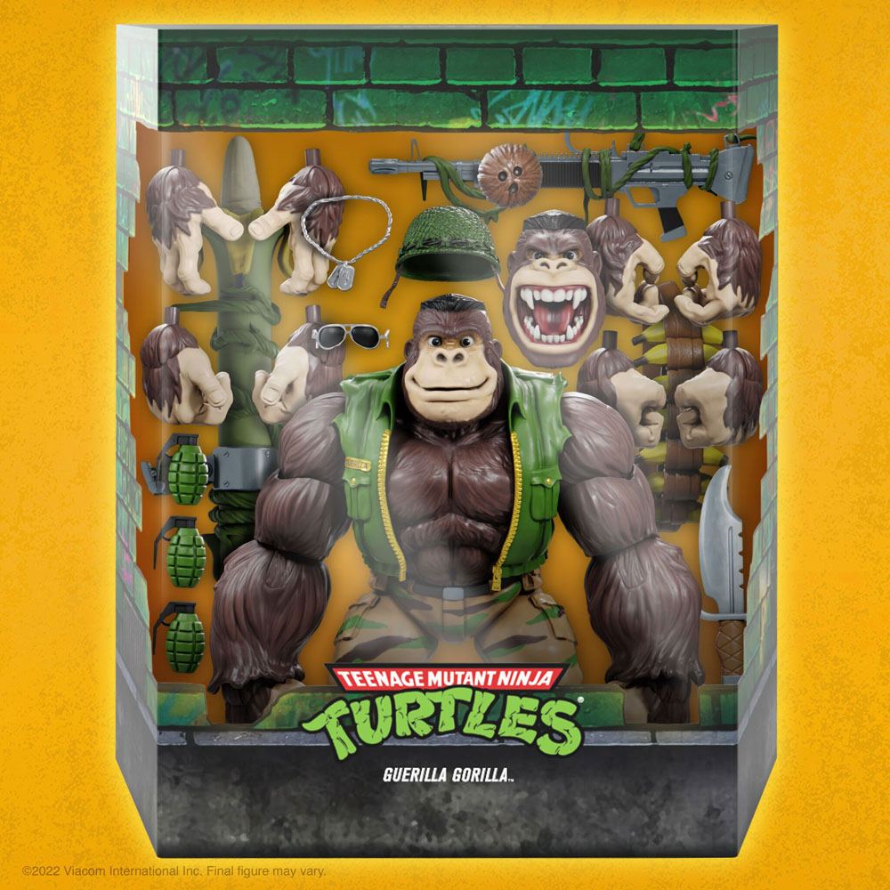 Teenage Mutant Ninja Turtles Ultimates Action Figure Guerrilla Gorilla 20 cm - MangaShop.ro
