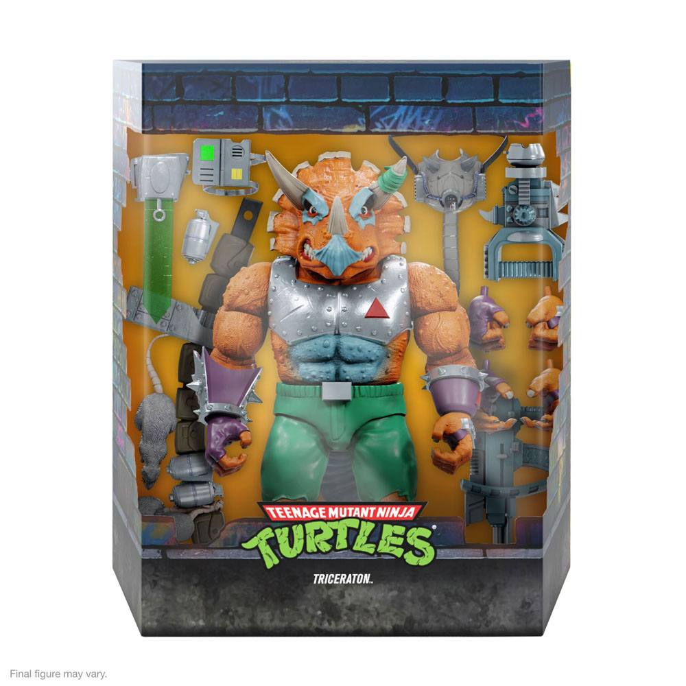 Teenage Mutant Ninja Turtles Ultimates Action Figure Triceraton 20 cm - MangaShop.ro