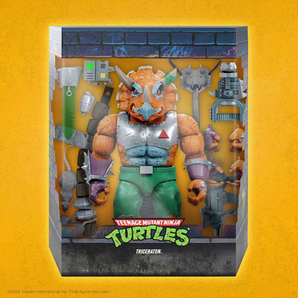 Teenage Mutant Ninja Turtles Ultimates Action Figure Triceraton 20 cm - MangaShop.ro