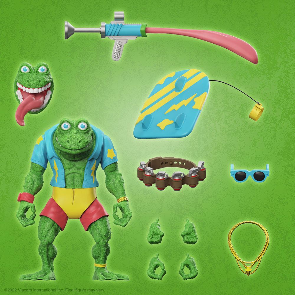 Teenage Mutant Ninja Turtles Ultimates Action Figure Genghis Frog 18 cm - MangaShop.ro