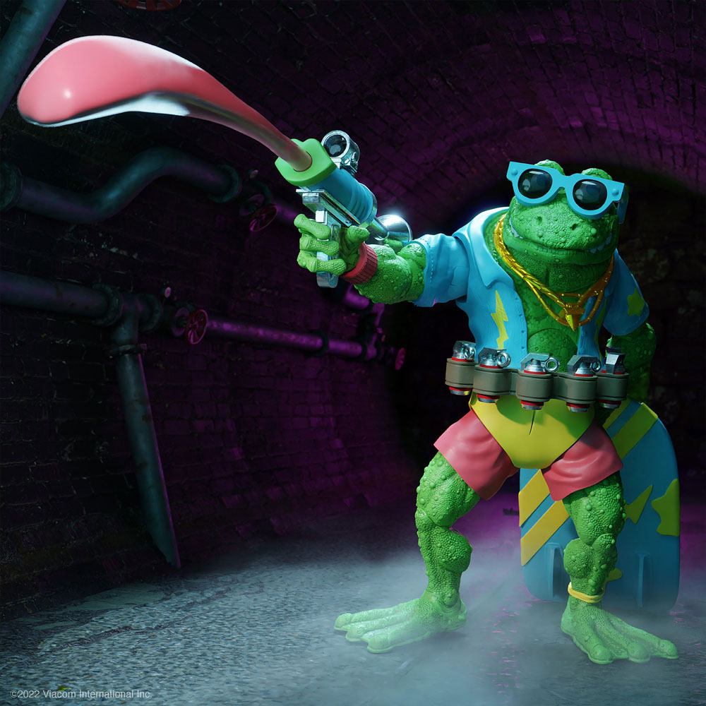 Teenage Mutant Ninja Turtles Ultimates Action Figure Genghis Frog 18 cm - MangaShop.ro