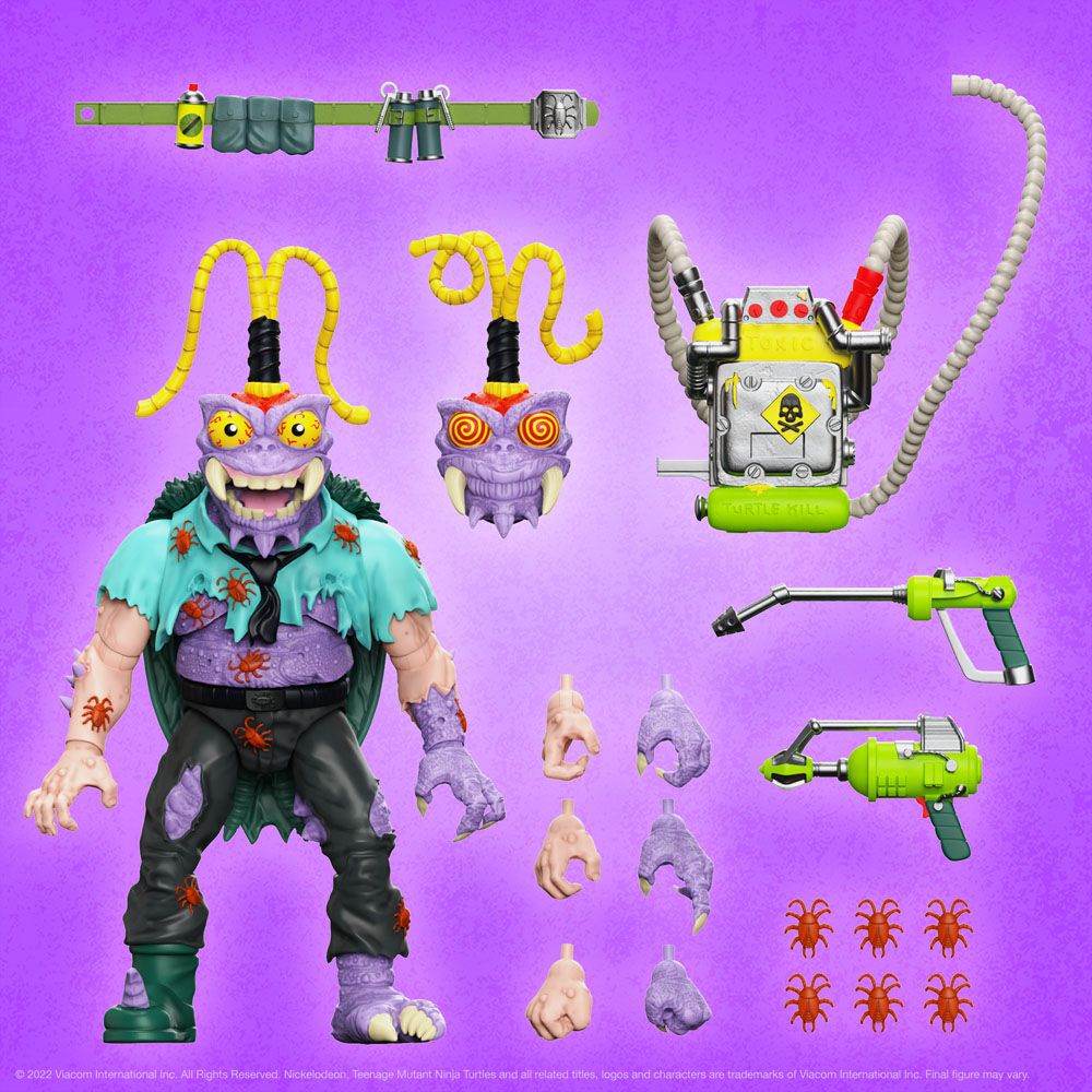 Teenage Mutant Ninja Turtles Ultimates Action Figure Scumbug 18 cm - MangaShop.ro