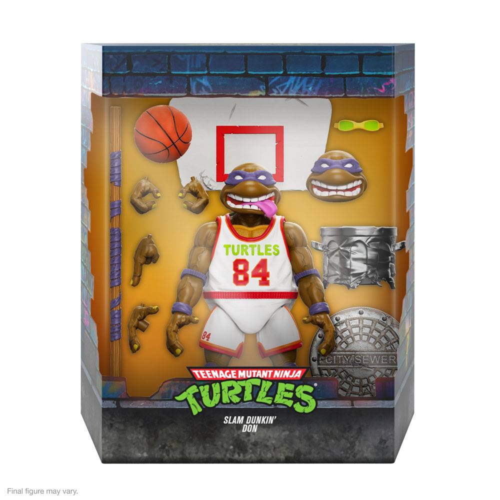 Teenage Mutant Ninja Turtles Ultimates Action Figure Slam Dunkin' Don 18 cm - MangaShop.ro