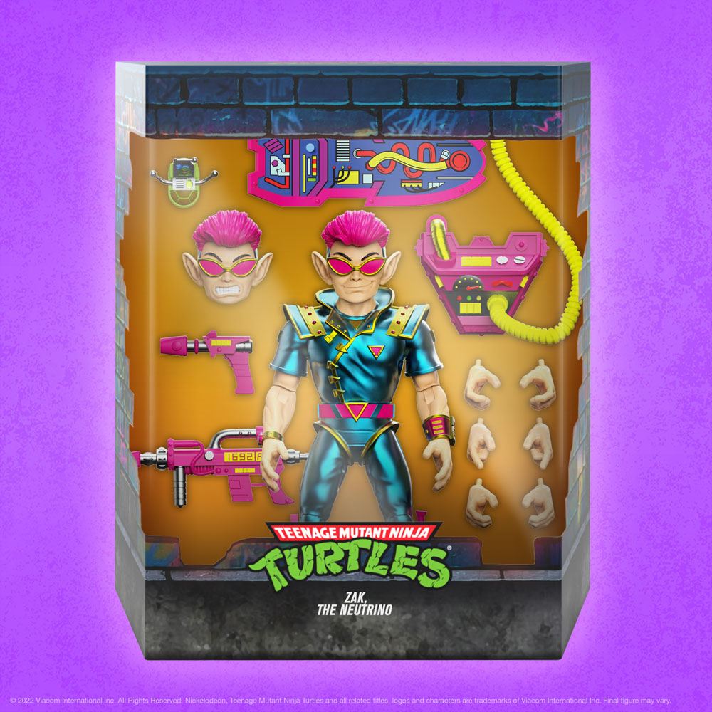 Teenage Mutant Ninja Turtles Ultimates Action Figure Zak, The Neutrino 18 cm - MangaShop.ro