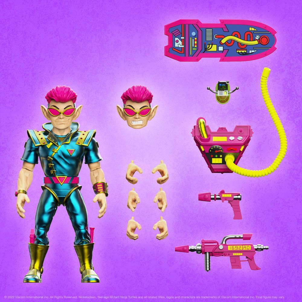 Teenage Mutant Ninja Turtles Ultimates Action Figure Zak, The Neutrino 18 cm - MangaShop.ro