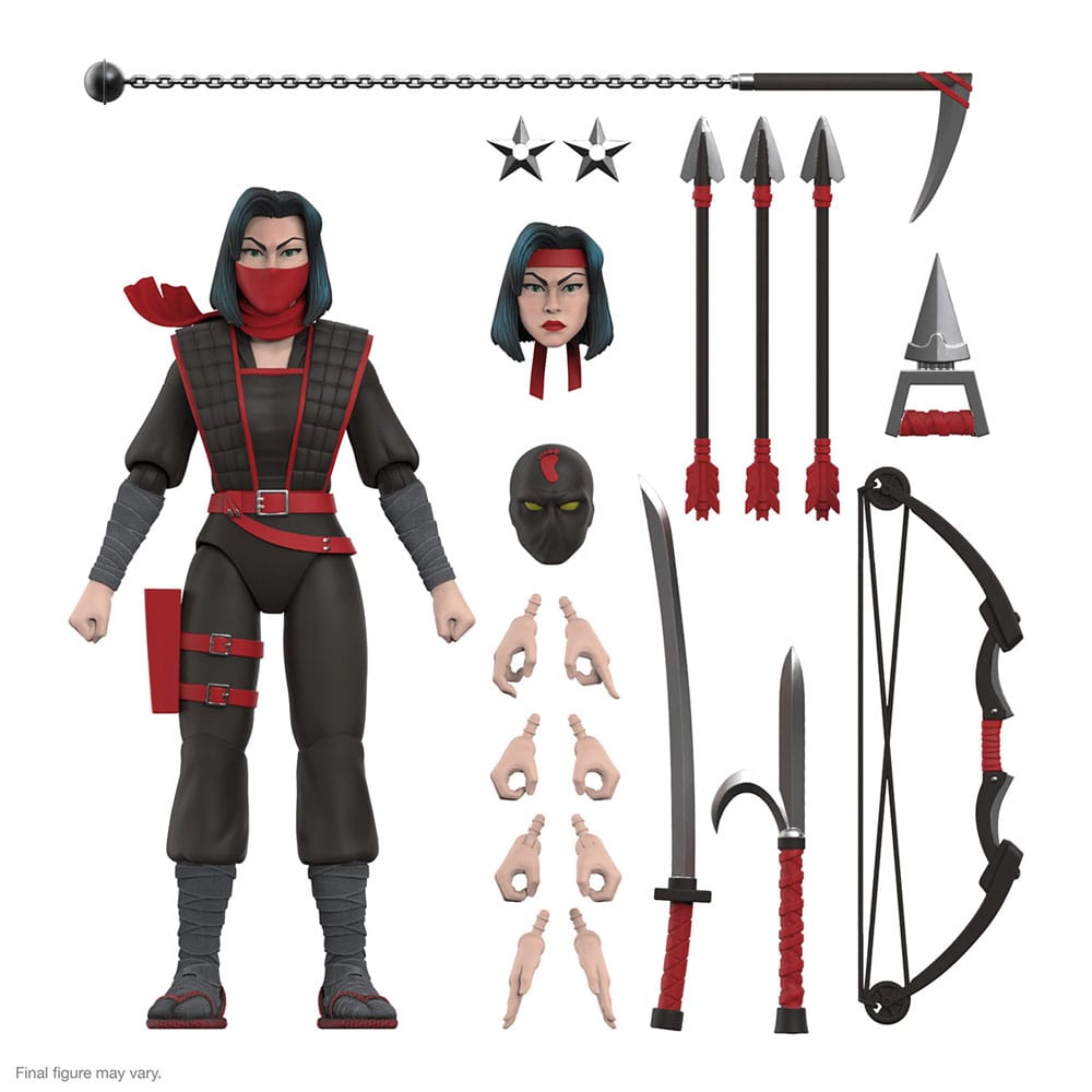 Teenage Mutant Ninja Turtles Ultimates Action Figure Karai 18 cm - MangaShop.ro
