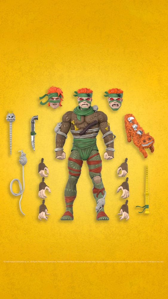 Teenage Mutant Ninja Turtles Ultimates Action Figure Rat King 18 cm - MangaShop.ro