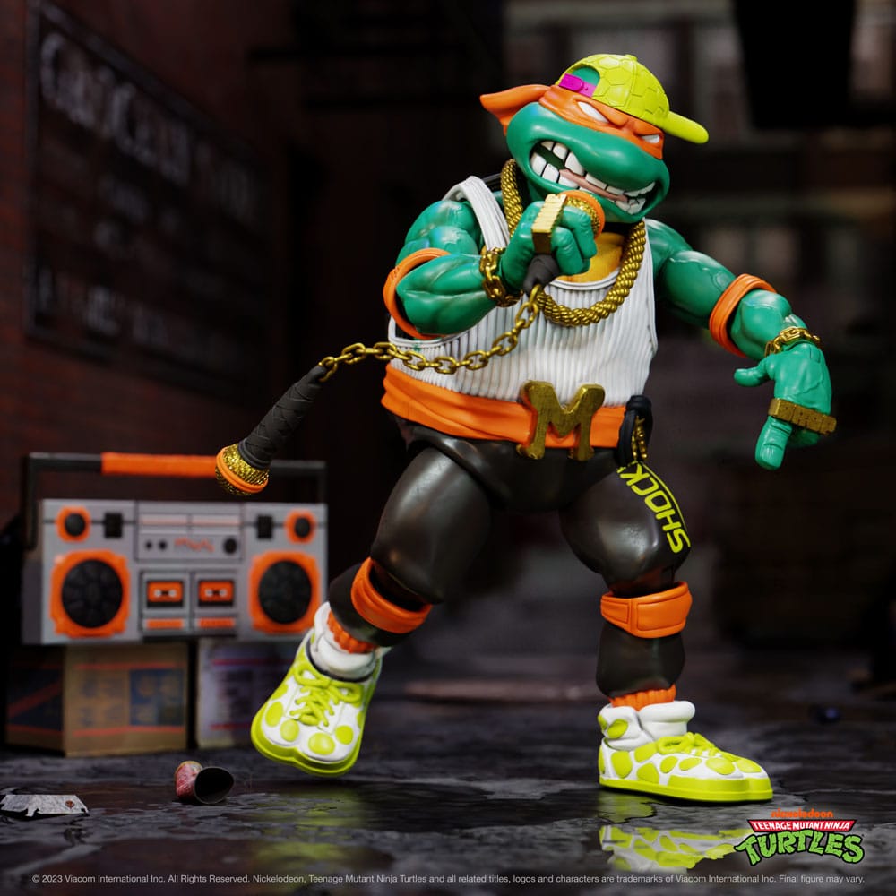 Teenage Mutant Ninja Turtles Ultimates Action Figure Rappin' Mike 18 cm - MangaShop.ro