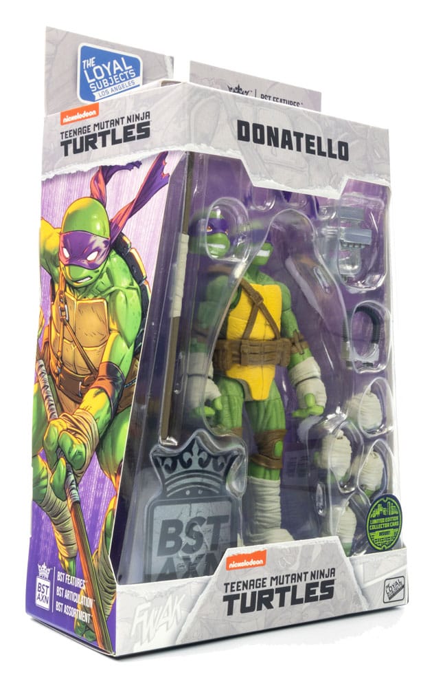 Teenage Mutant Ninja Turtles BST AXN Action Figure Donatello (IDW Comics) 13 cm - MangaShop.ro