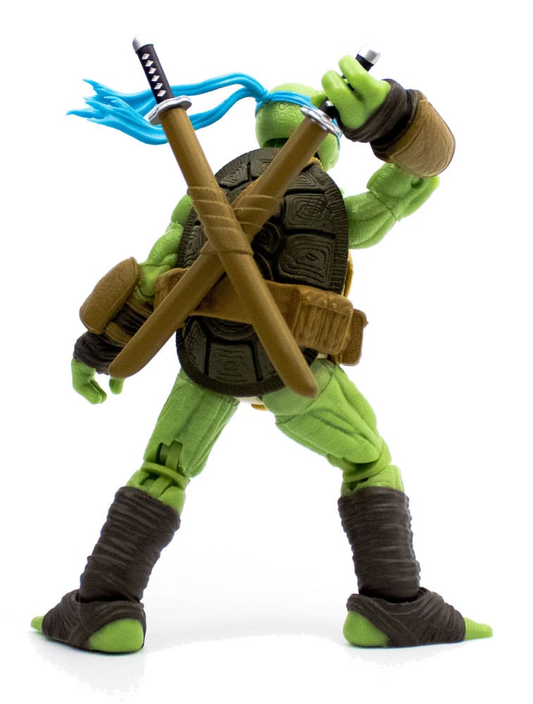 Teenage Mutant Ninja Turtles BST AXN Action Figure Leonardo (IDW Comics) 13 cm - MangaShop.ro