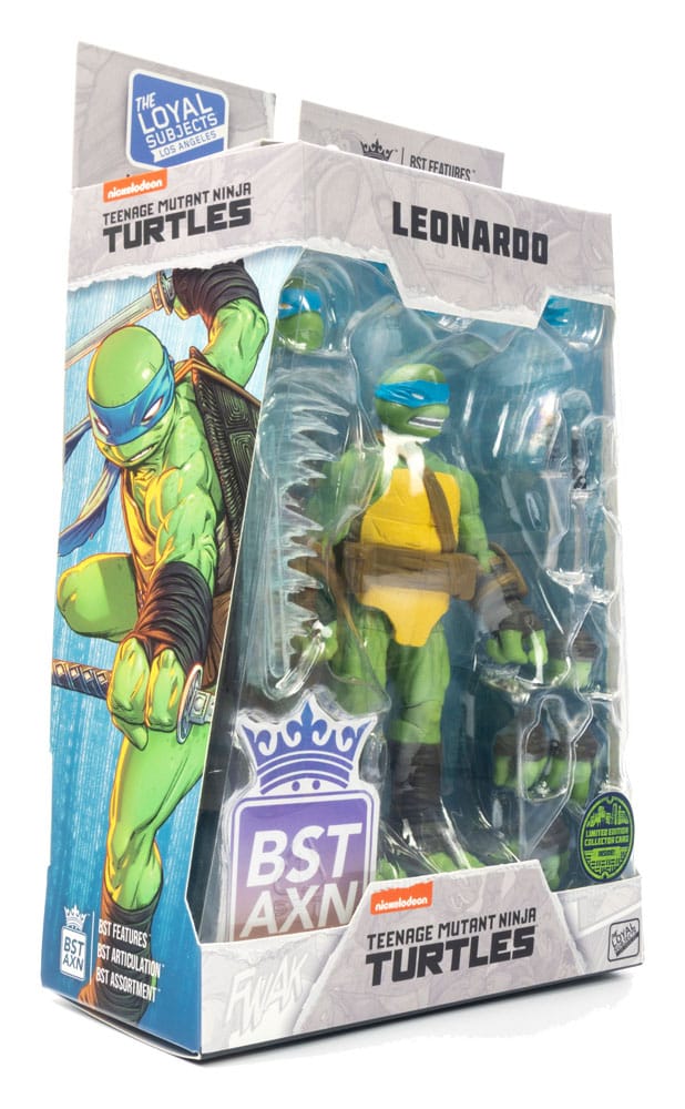 Teenage Mutant Ninja Turtles BST AXN Action Figure Leonardo (IDW Comics) 13 cm - MangaShop.ro