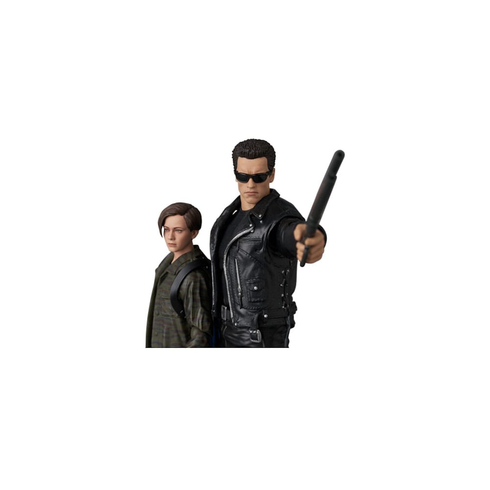 Terminator 2 MAFEX Action Figure T-800 (T2 Ver.) & John Connor 16 cm - MangaShop.ro