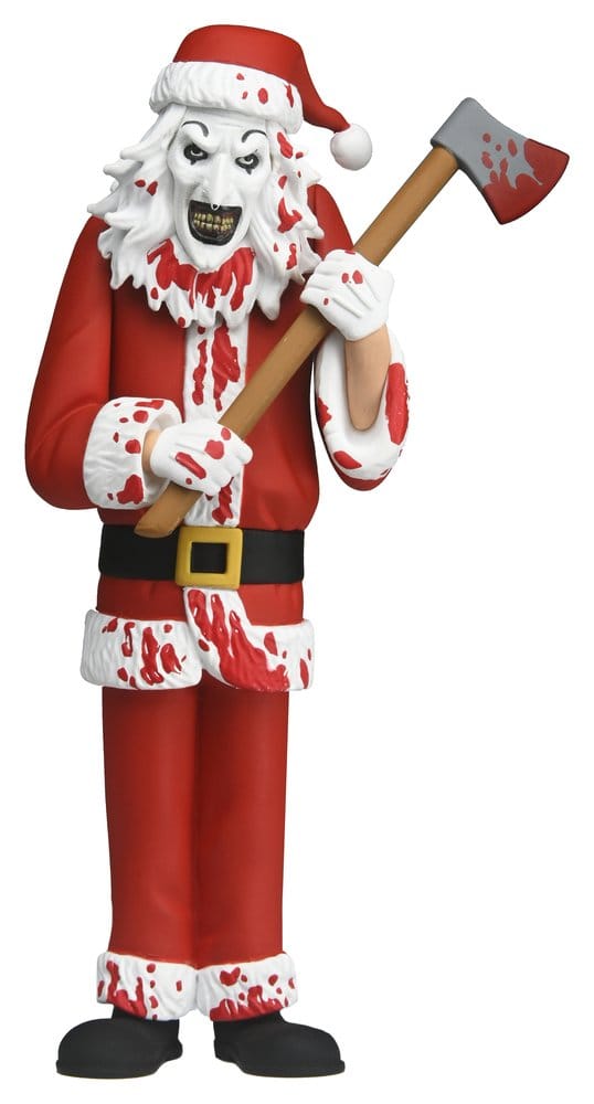 Terrifier 3 Toony Terrors Action Figure Santa Suit Art the Clown (Bloody Version) 15 cm - MangaShop.ro