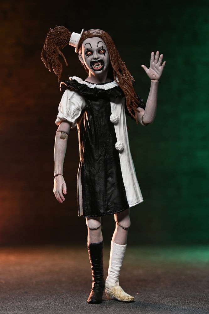 Terrifier 2 2-Pack Action Figures Ultimate Art the Clown & Little Pale Girl 18 cm - MangaShop.ro