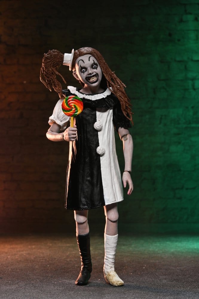 Terrifier 2 2-Pack Action Figures Ultimate Art the Clown & Little Pale Girl 18 cm - MangaShop.ro