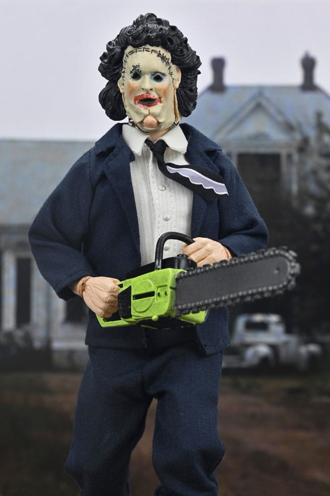 Texas Chainsaw Massacre Clothed Action Figure Leatherface (Pretty Woman Mask) 50th Anniversary 20 cm - MangaShop.ro