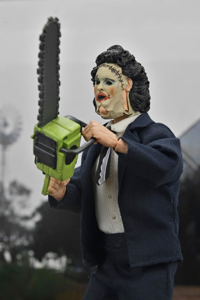 Texas Chainsaw Massacre Clothed Action Figure Leatherface (Pretty Woman Mask) 50th Anniversary 20 cm - MangaShop.ro