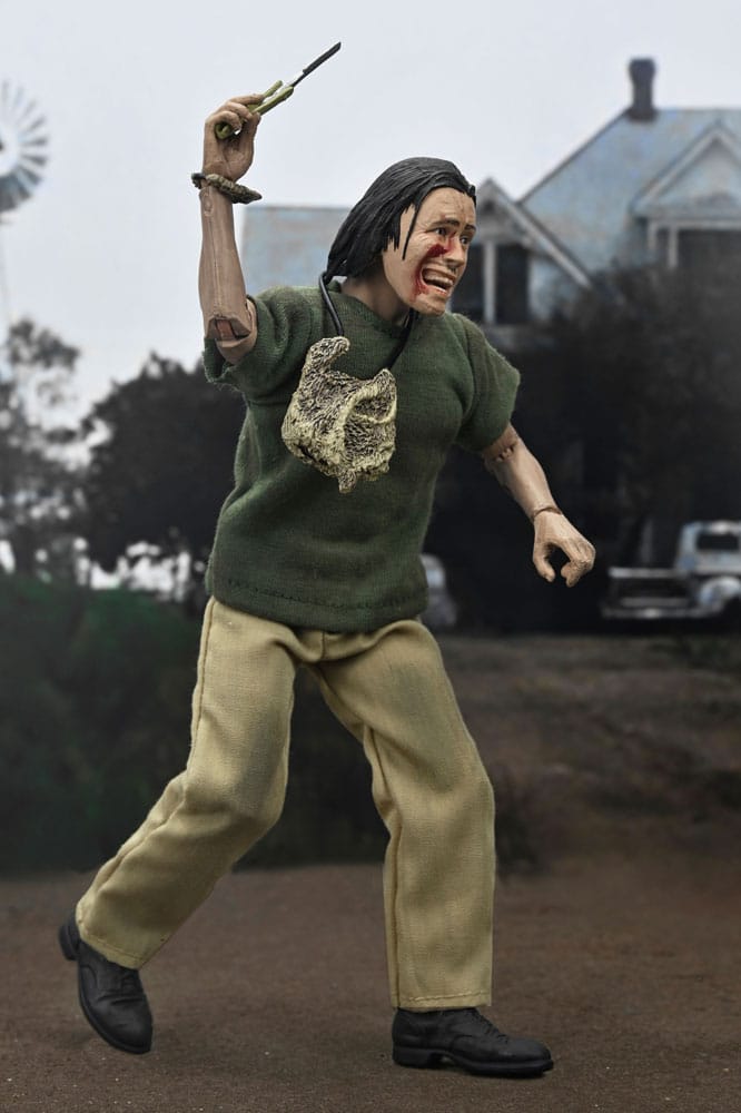 Texas Chainsaw Massacre Clothed Action Figure The Hitchhiker 50th Anniversary 20 cm - MangaShop.ro