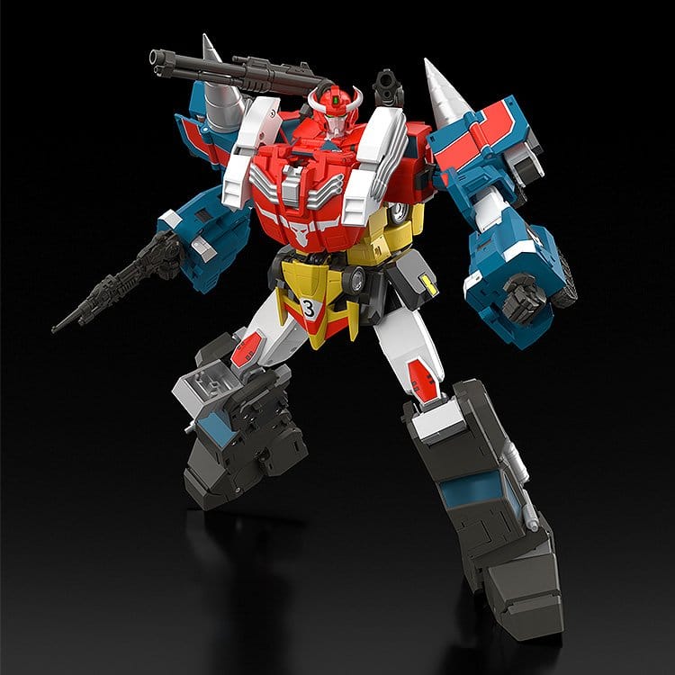 The Brave Fighter of Legend Da-Garn Action Figure The Gattai Land Bison 27 cm - MangaShop.ro