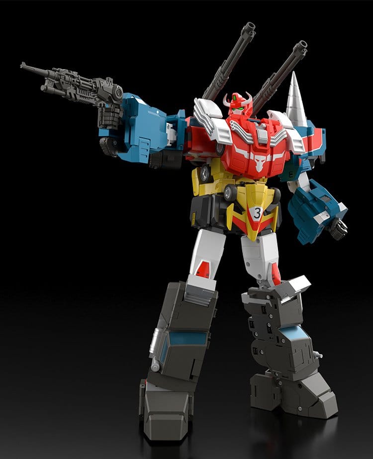 The Brave Fighter of Legend Da-Garn Action Figure The Gattai Land Bison 27 cm - MangaShop.ro