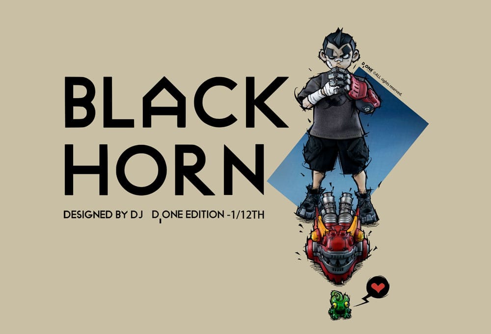 The Circle Action Figure Kit 1/12 Black Horn Year of the Loong Limited Edition 16 cm - MangaShop.ro