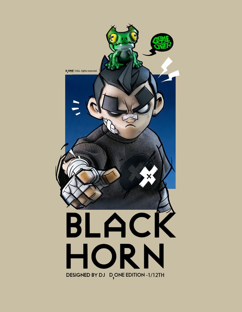 The Circle Action Figure Kit 1/12 Black Horn Year of the Loong Limited Edition 16 cm - MangaShop.ro