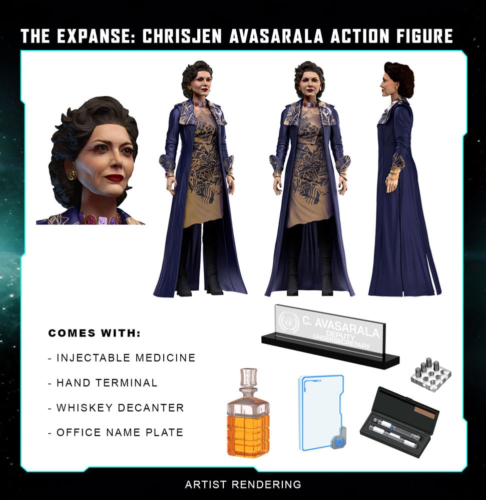 The Expanse Action Figure Chrisjen Avasarala 20 cm - MangaShop.ro