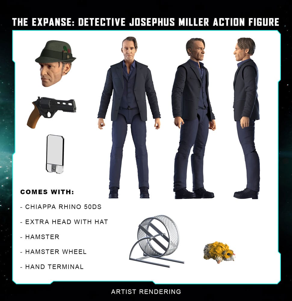 The Expanse Action Figure Detective Josephus Miller 20 cm - MangaShop.ro