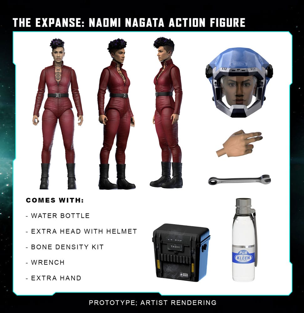 The Expanse Action Figure Naomi Nagata 20 cm - MangaShop.ro
