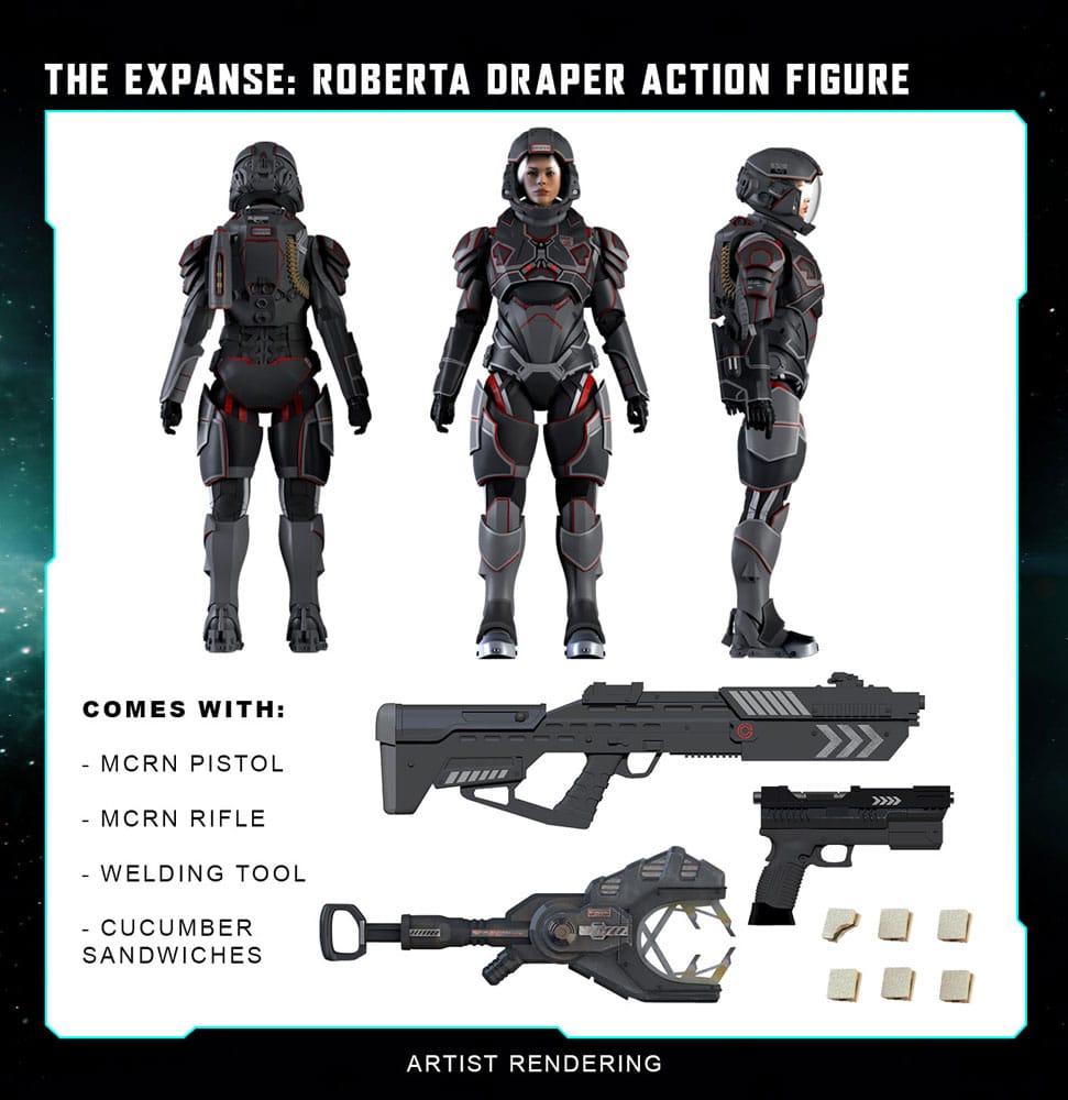 The Expanse Action Figure Roberta Draper 20 cm - MangaShop.ro