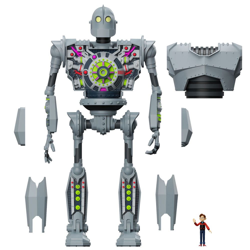 The Iron Giant Super Cyborg Action Figure Iron Giant (Full Color) 28 cm - MangaShop.ro