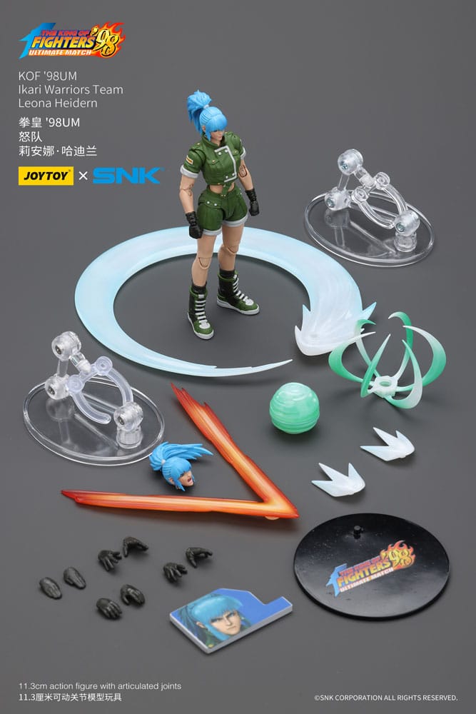 The King Of Fighters '98 Action Figure Hero Team Leona Heidern 11 cm - MangaShop.ro