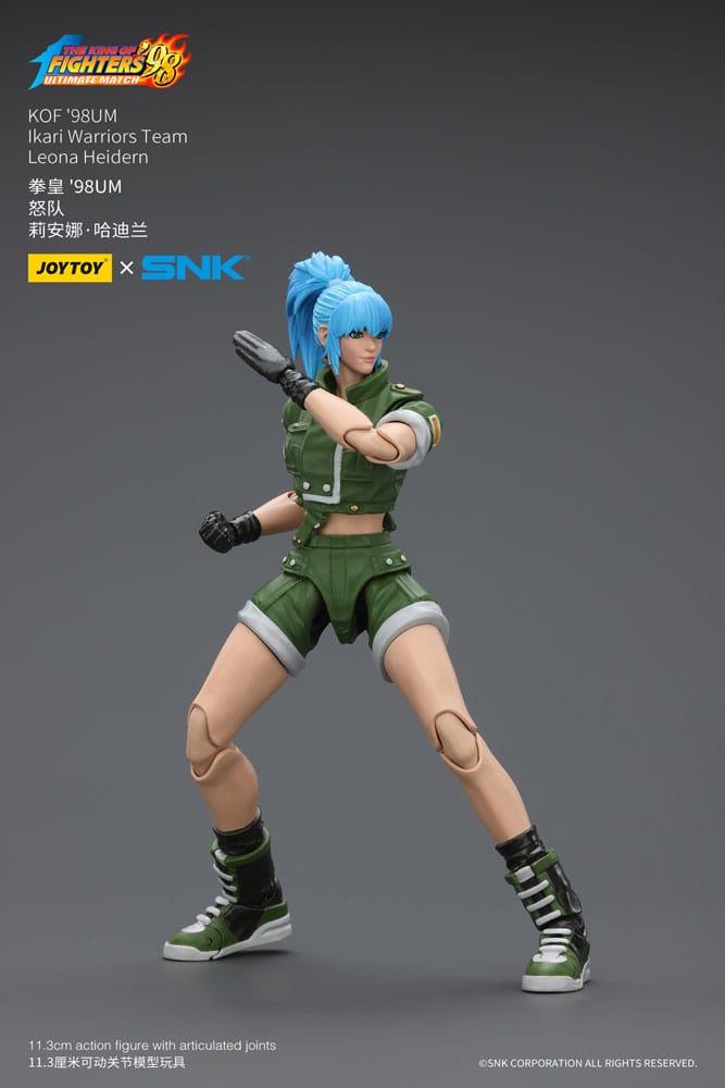 The King Of Fighters '98 Action Figure Hero Team Leona Heidern 11 cm - MangaShop.ro