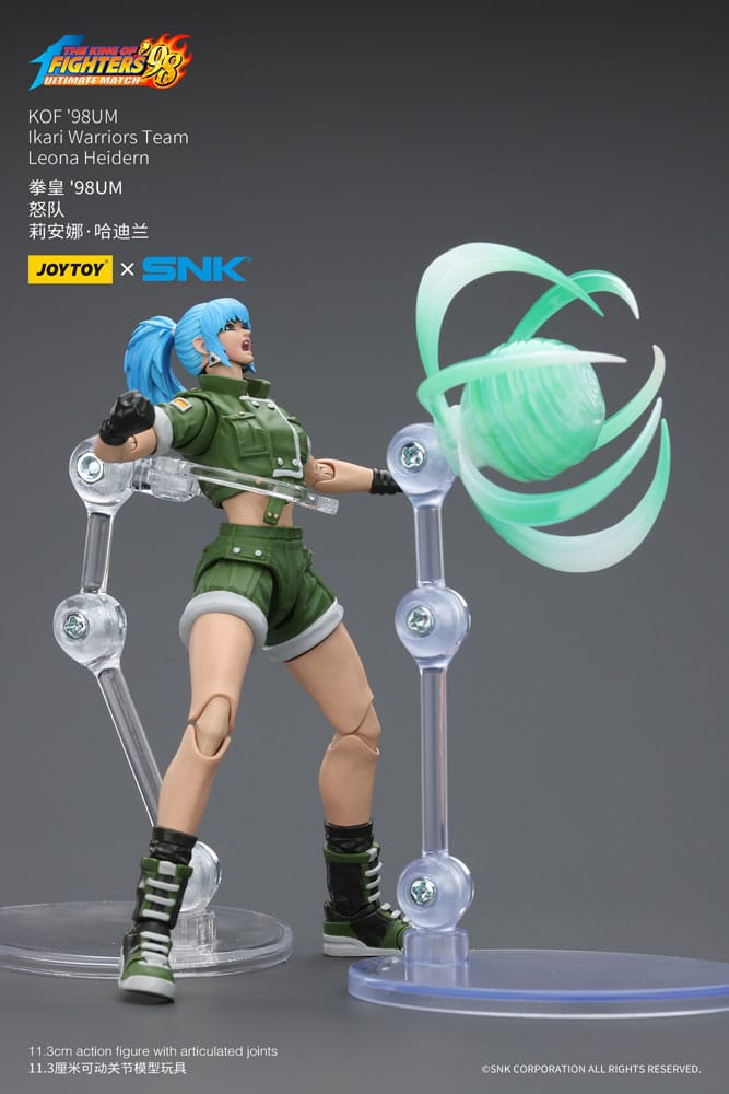 The King Of Fighters '98 Action Figure Hero Team Leona Heidern 11 cm - MangaShop.ro