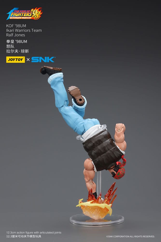 The King Of Fighters '98 Action Figure Hero Team Ralf Jones 12 cm - MangaShop.ro