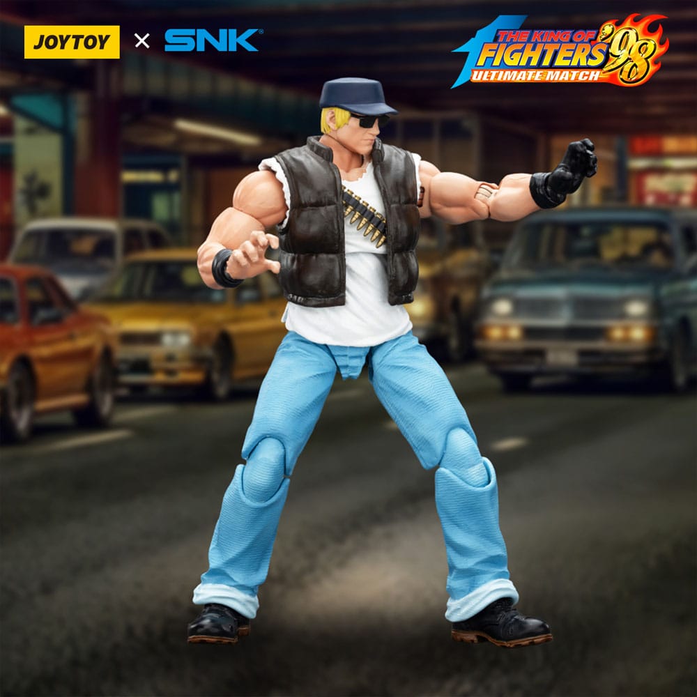 The King Of Fighters '98 Action Figure Hero Team Clark Still 12 cm - MangaShop.ro