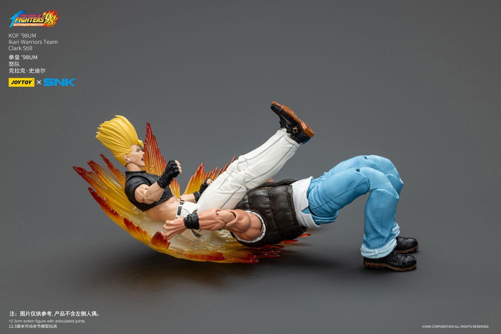 The King Of Fighters '98 Action Figure Hero Team Clark Still 12 cm - MangaShop.ro