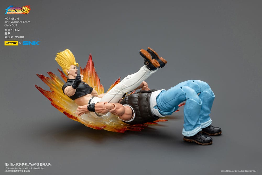 The King Of Fighters '98 Action Figure Hero Team Clark Still 12 cm - MangaShop.ro