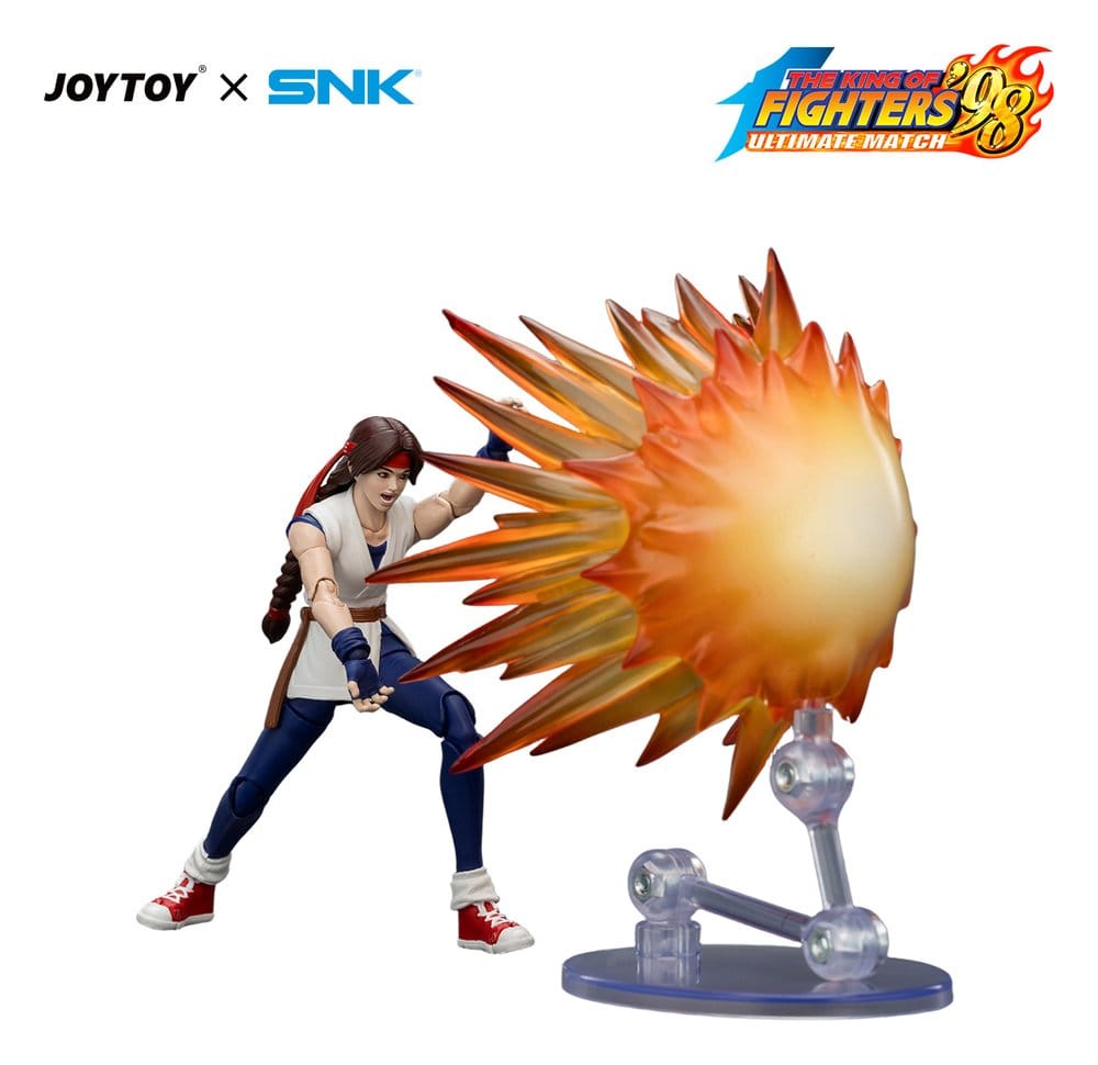 The King of Fighters '98 Ultimate Match Action Figure Yuri Sakazaki (Art of Fighting Team) 12 cm - MangaShop.ro
