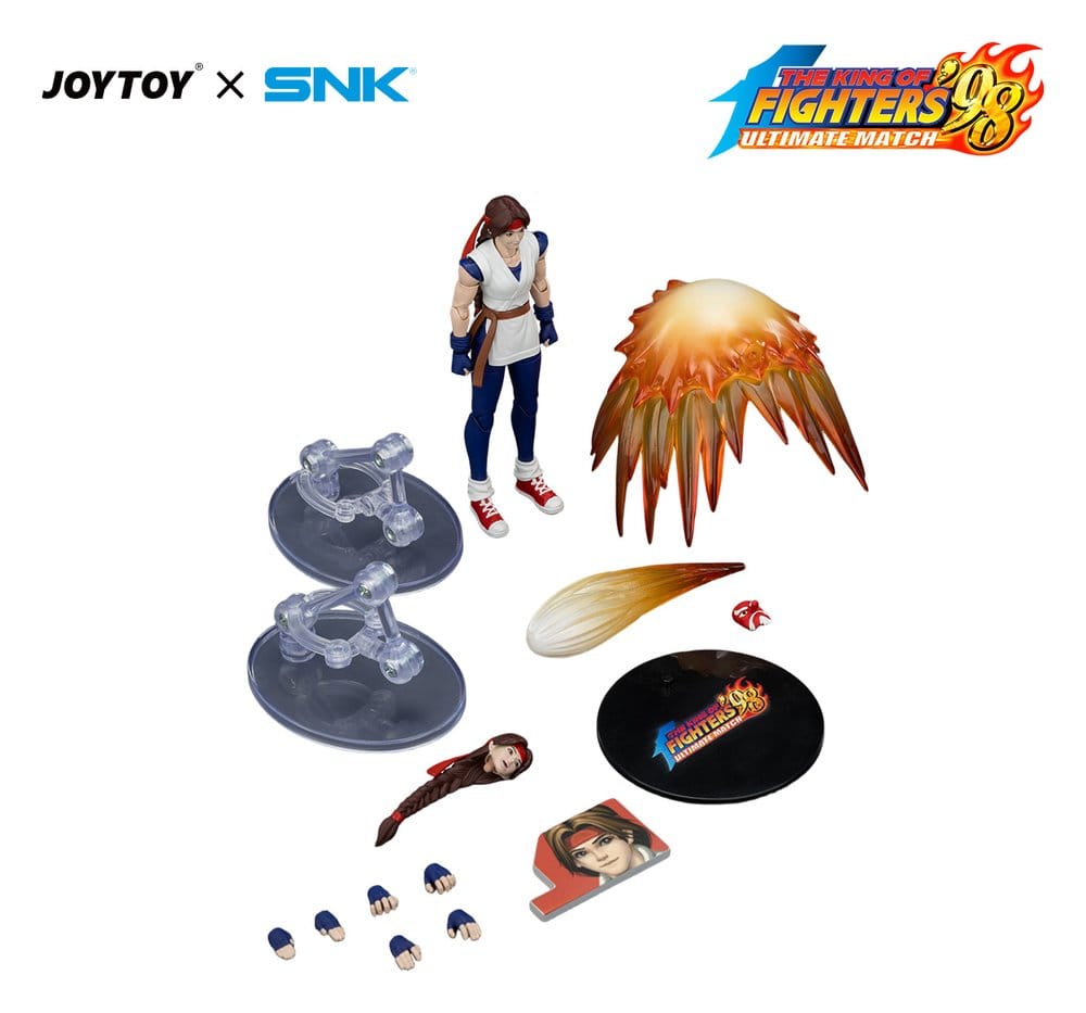 The King of Fighters '98 Ultimate Match Action Figure Yuri Sakazaki (Art of Fighting Team) 12 cm - MangaShop.ro