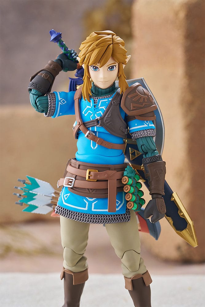 The Legend of Zelda Tears of the Kingdom Figma Action Figure Link Tears of the Kingdom Ver. 15 cm - MangaShop.ro
